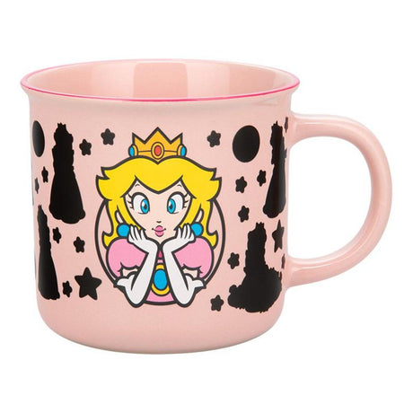 Super Mario Princess Peach Heat Change Mug