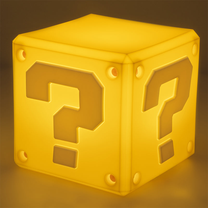 Super Mario Question Block SquishyGlo Light