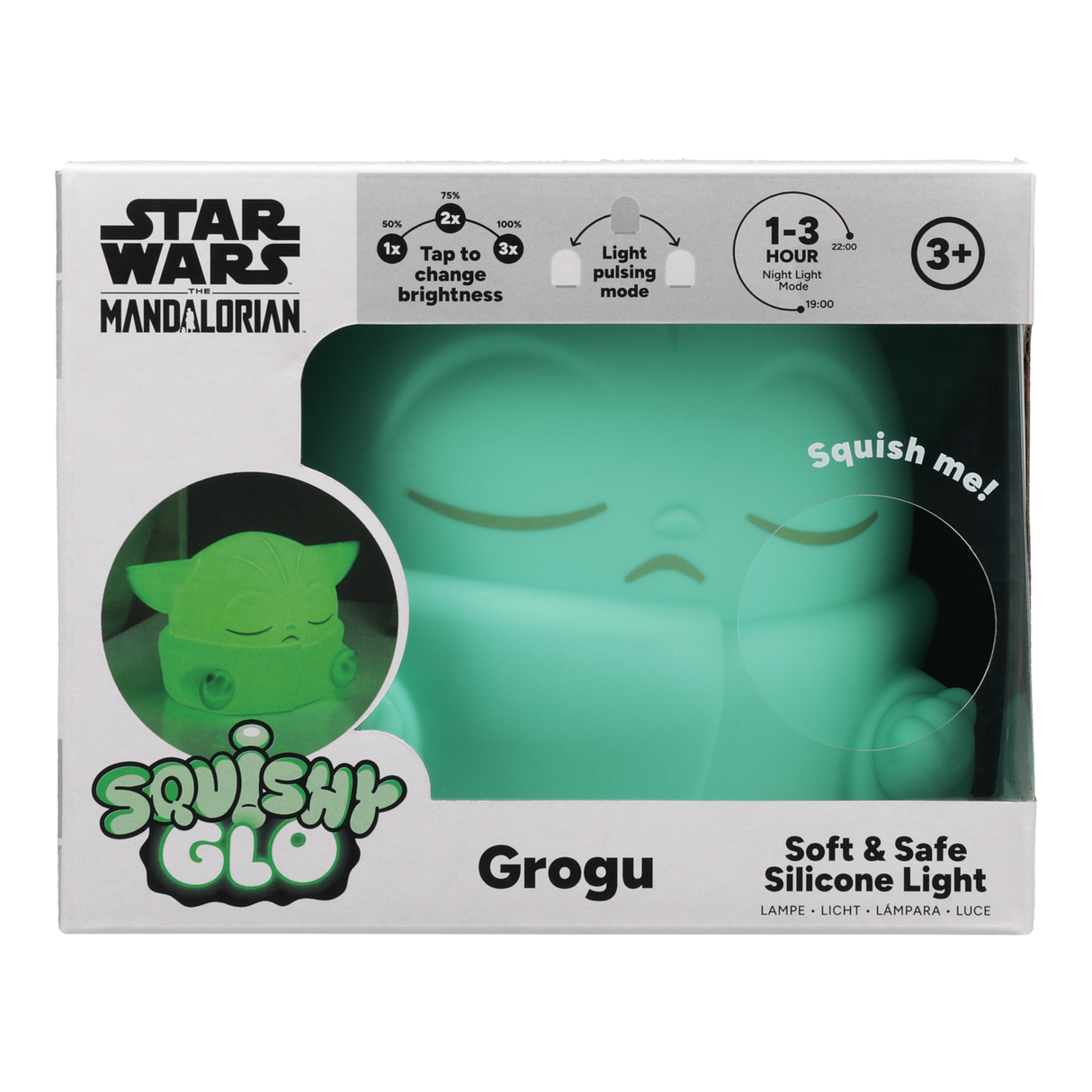 Star Wars Grogu SquishyGlo Light