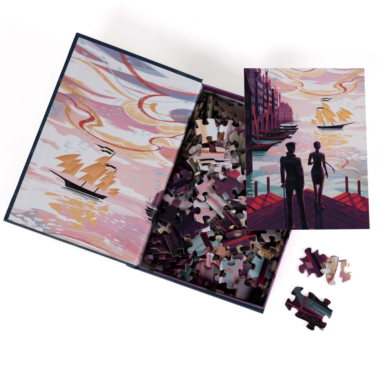 Kingdom of Threads: Say You’ll Return Keepsake Puzzle | Six of Crows - 250 Pieces