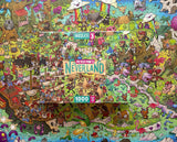 Vizzles Peter Pan's Neverland 1000pc Jigsaw Puzzle