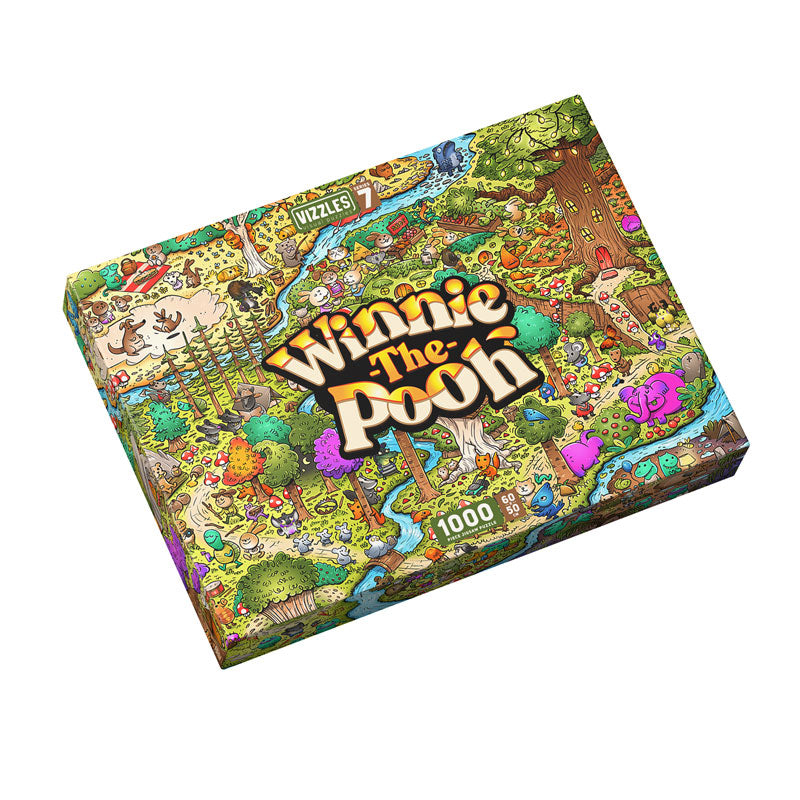 Vizzles Winnie-the-Pooh 1000pc Jigsaw Puzzle