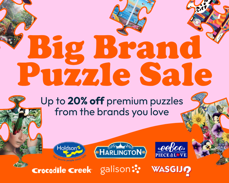 Save 20% on your favourite puzzle brands!