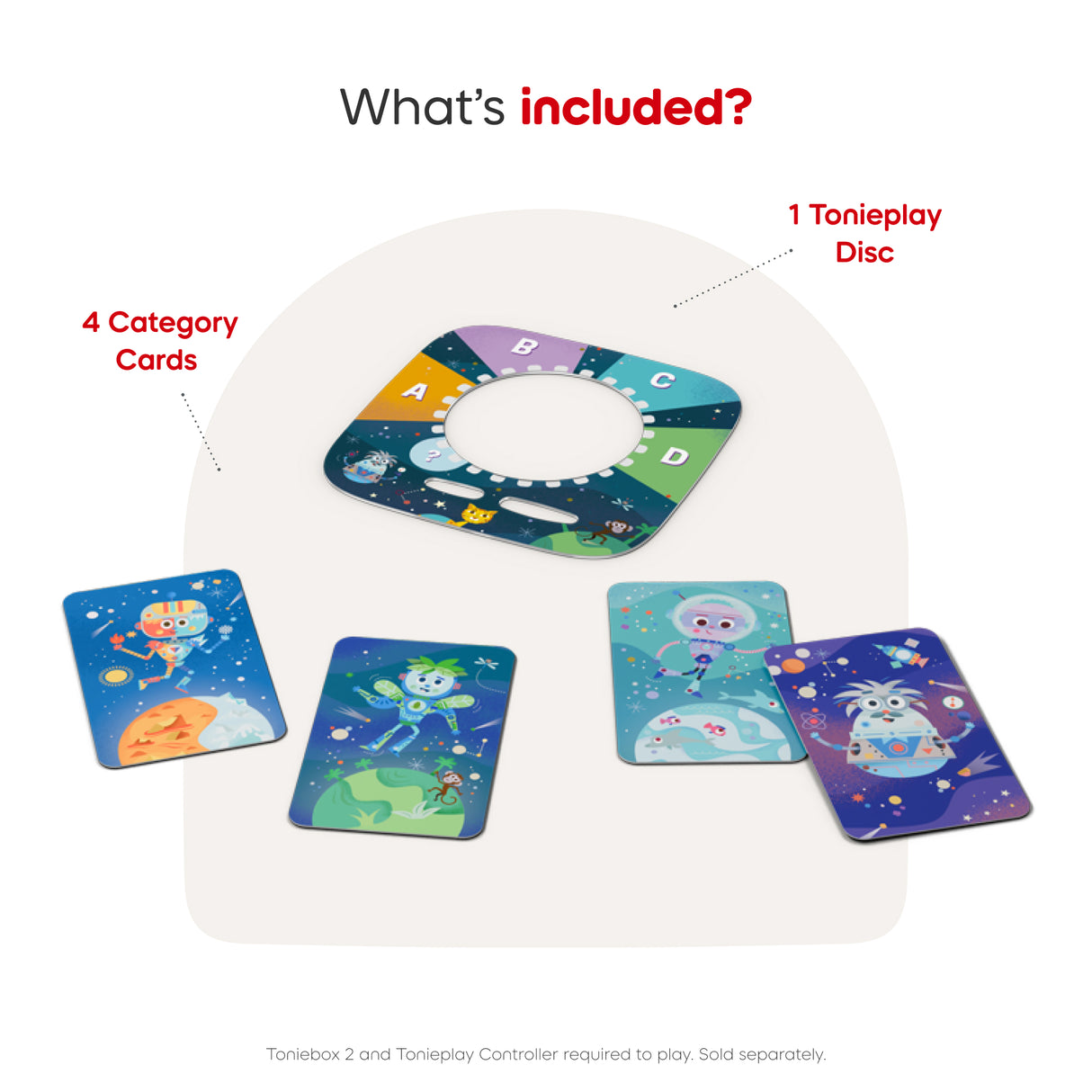 tonies: Tonieplay Quizzlys - All About Animals Game