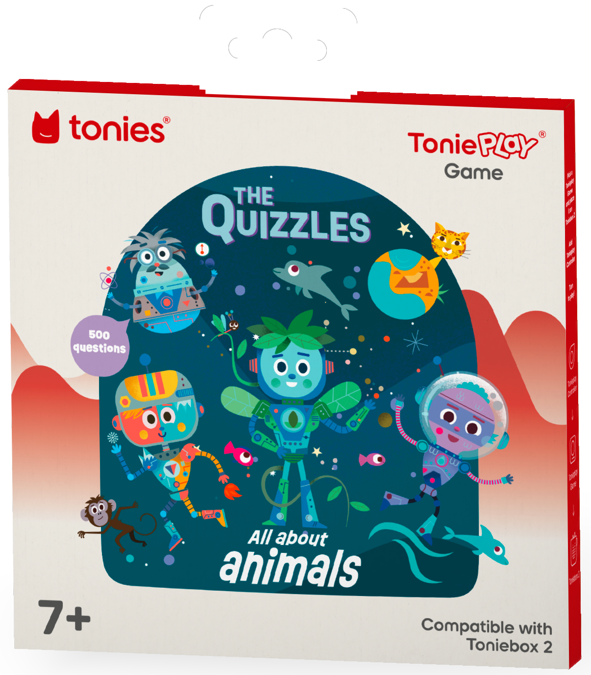tonies: Tonieplay Quizzlys - All About Animals Game