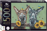 Mindbogglers Artisan 500pc Jigsaw Puzzle - Brown Donkey