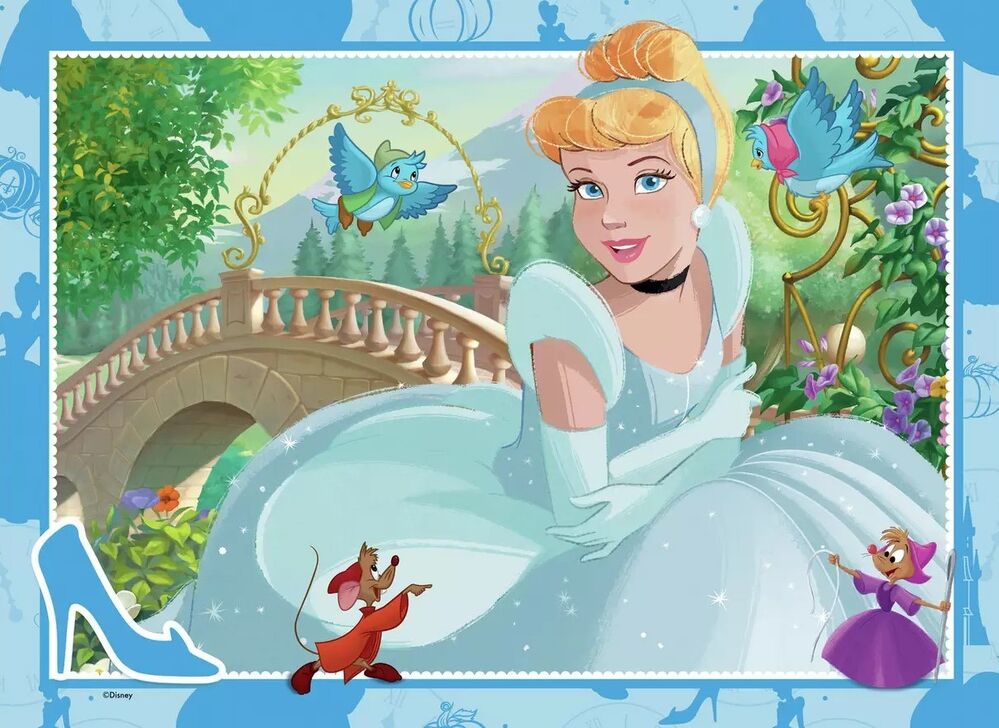 Ravensburger - Disney Princess Bumper Pack - 4 x 100 Piece