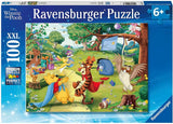Ravensburger - Disney Pooh to the Rescue - 100 Piece
