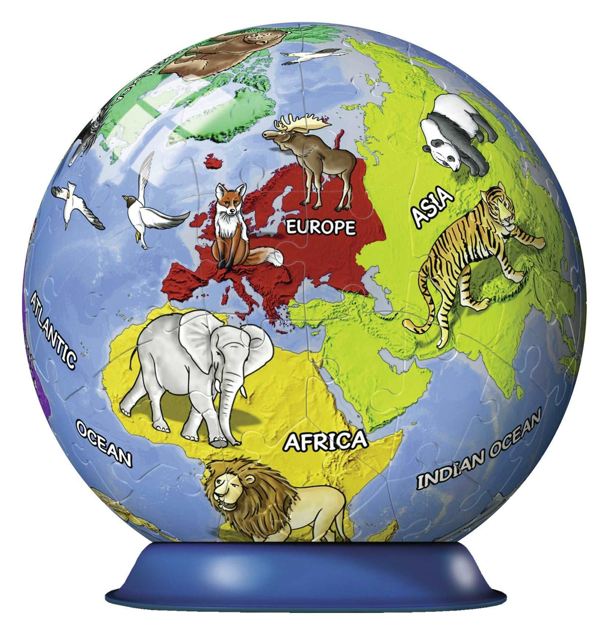 Ravensburger: Puzzleball Children's Globe - 72 Piece