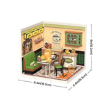 Rolife: Hong Kong Bites Cafe - Super Creator Plastic DIY Miniature Puzzle