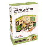 Rolife: Hong Kong Bites Cafe - Super Creator Plastic DIY Miniature Puzzle