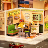 Rolife: Hong Kong Bites Cafe - Super Creator Plastic DIY Miniature Puzzle