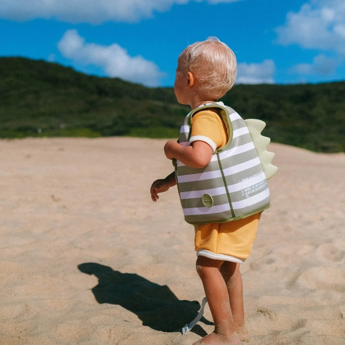Sunnylife: Kids Swim Vest 2-3 Years Into the Wild - Khaki