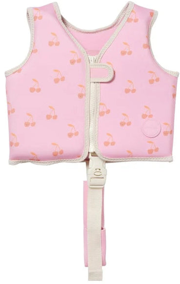 Sunnylife: Kids Swim Vest 1-2 Years - Cotton Candy Cherry