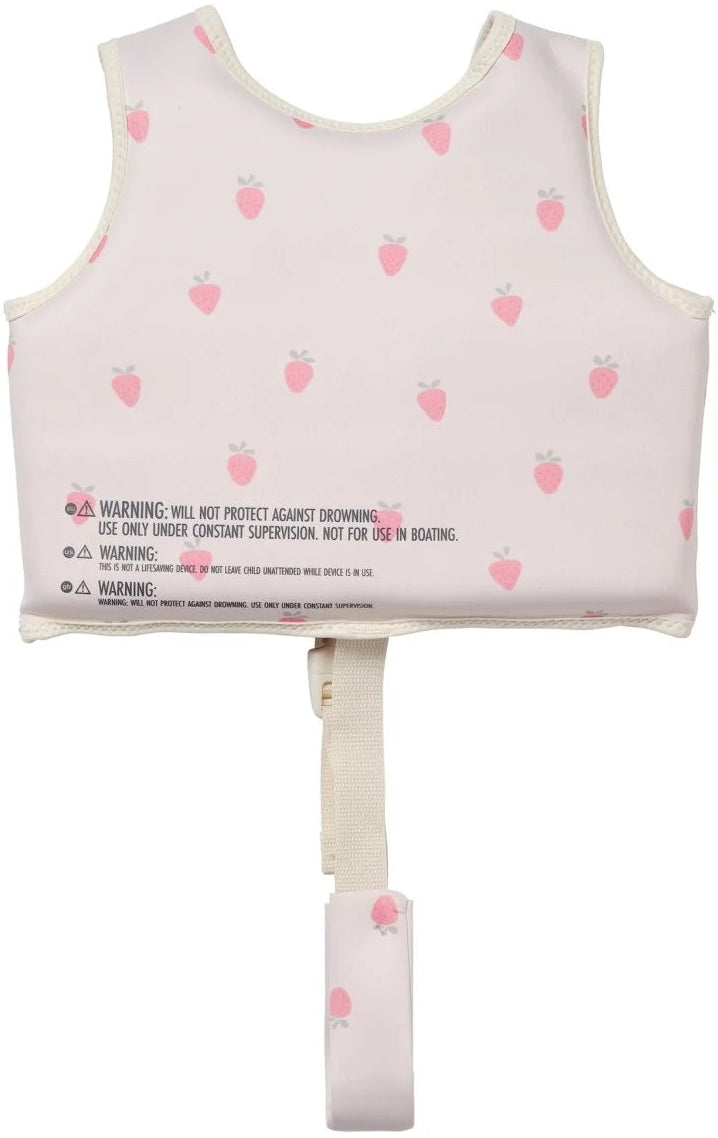 Sunnylife: Kids Swim Vest 2-3 Years - Strawberry Sunshine