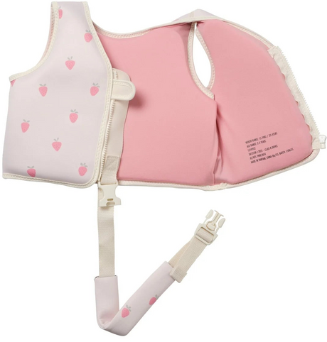 Sunnylife: Kids Swim Vest 2-3 Years - Strawberry Sunshine