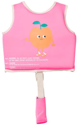 Sunnylife: Float Vest 1-2 Years Poppy the Peach - Neon Pink