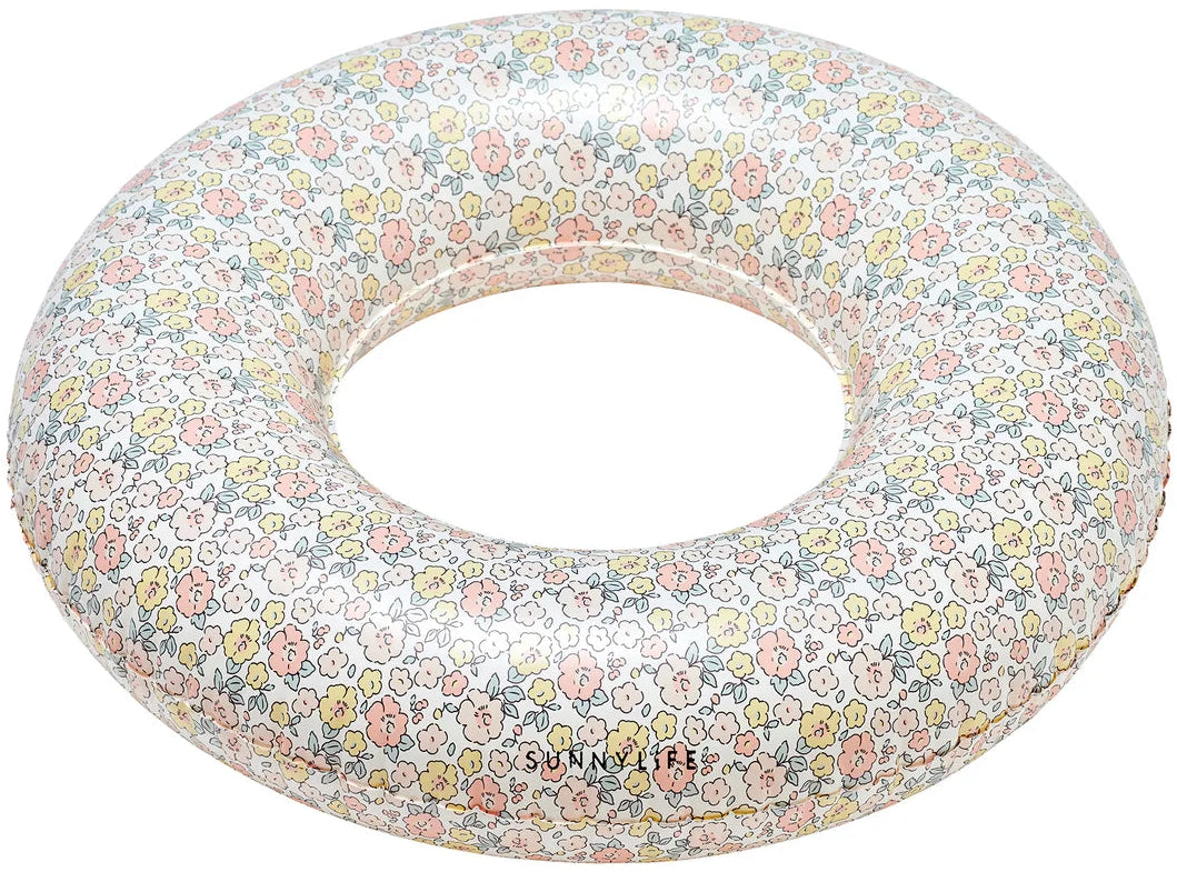 Sunnylife: Mini Tube Pool Ring Into the Garden - Ditsy Floral
