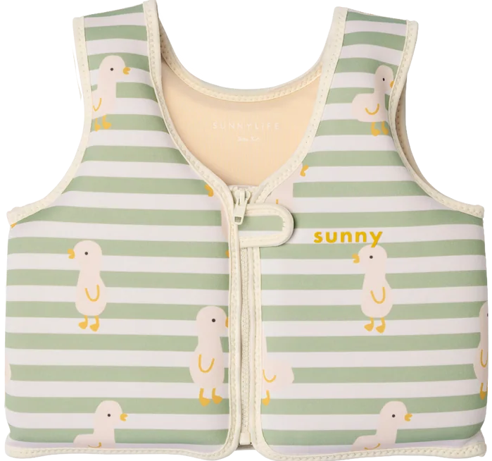 Sunnylife: Kids Swim Vest 3-6 Years Dex the Duck