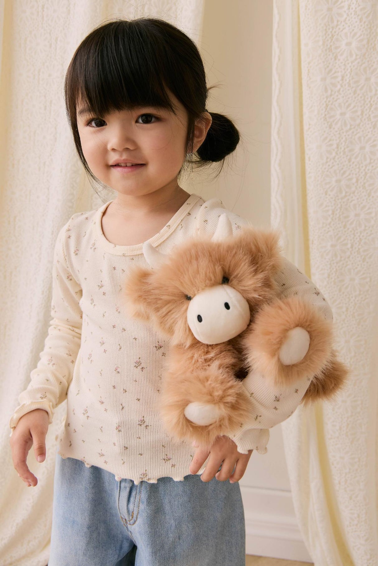 Snuggle Bunnies Hilda the Highland Cow - Caramel (20cm)