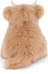 Snuggle Bunnies Hilda the Highland Cow - Caramel (20cm)
