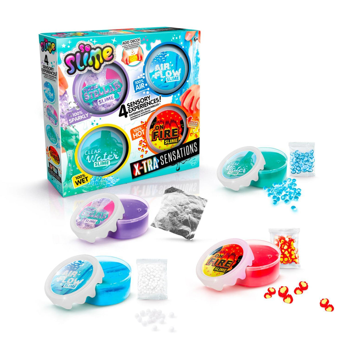 Slime DIY X-TRA Sensations (4 Pack)