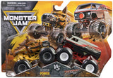 Monster Jam 1:64 Scale - Horse Power vs. Fastro Van