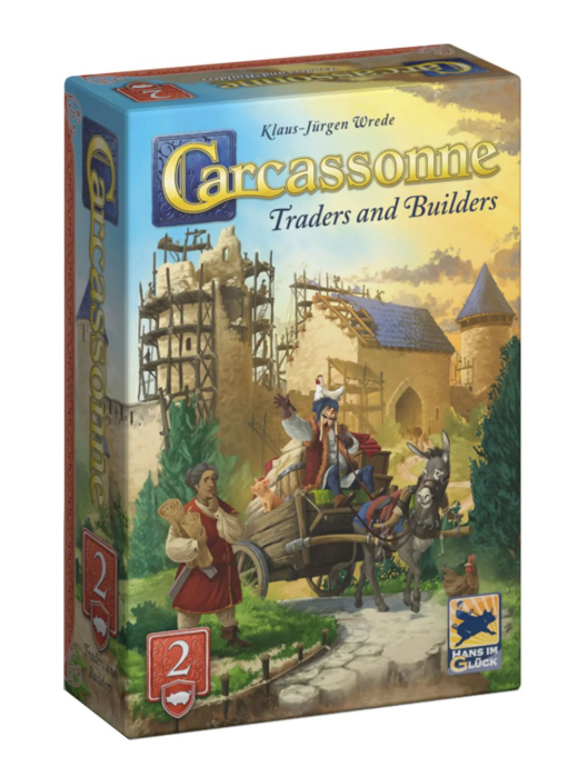 Carcassonne Expansion 2 - Traders and Builders (2025 Redesign)