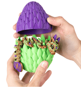 Turtle Creations: Halloween Pumpkin Cookie Dragon Witch Pumpkin In An Purple Pumpkin Egg - Small