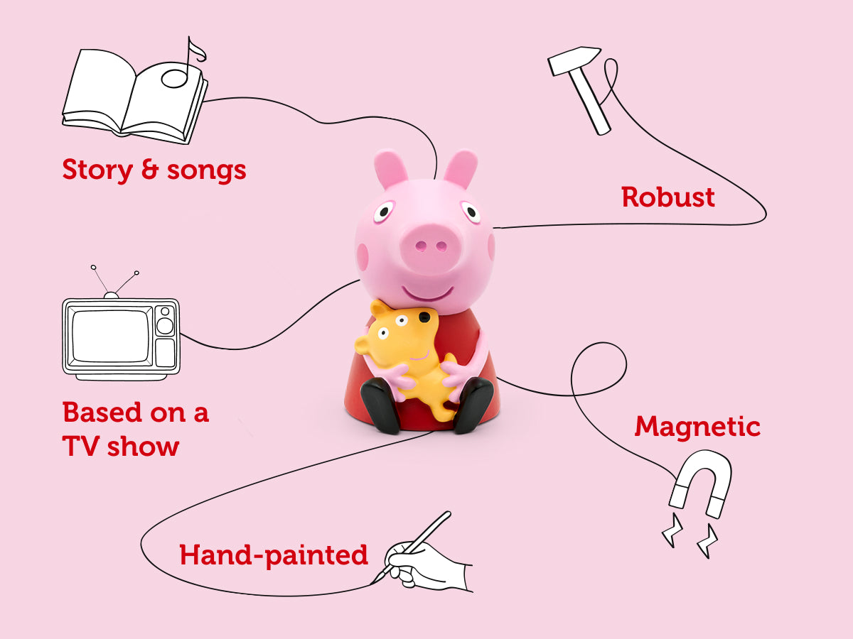 tonies: Peppa Pig - On the Road with Peppa Pig Tonie Audio Character