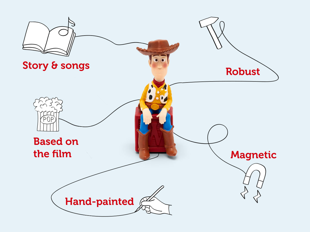 tonies: Disney Pixar Toy Story - Woody Tonie Audio Character