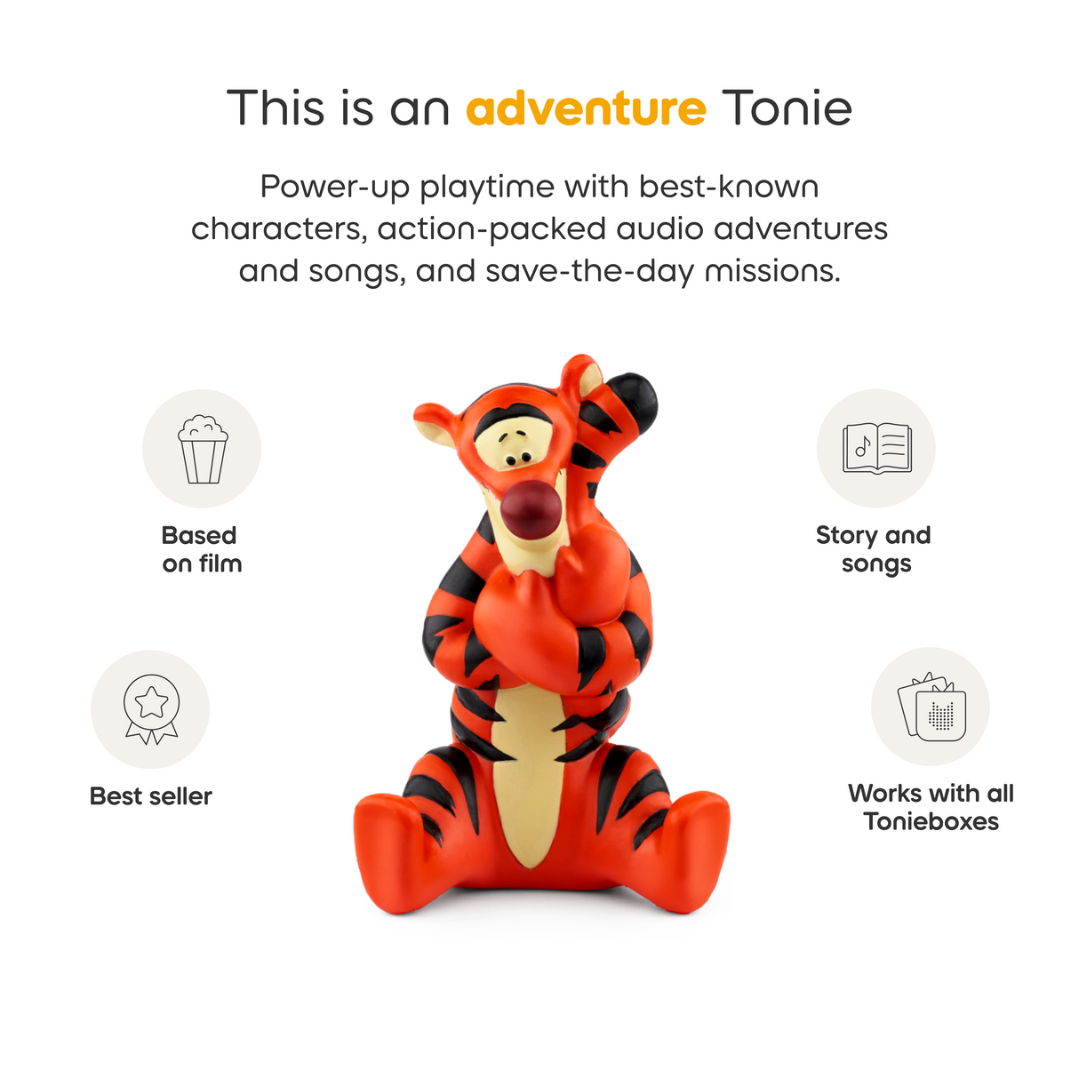 tonies: Disney Winnie the Pooh - Tigger Tonies Audio Character
