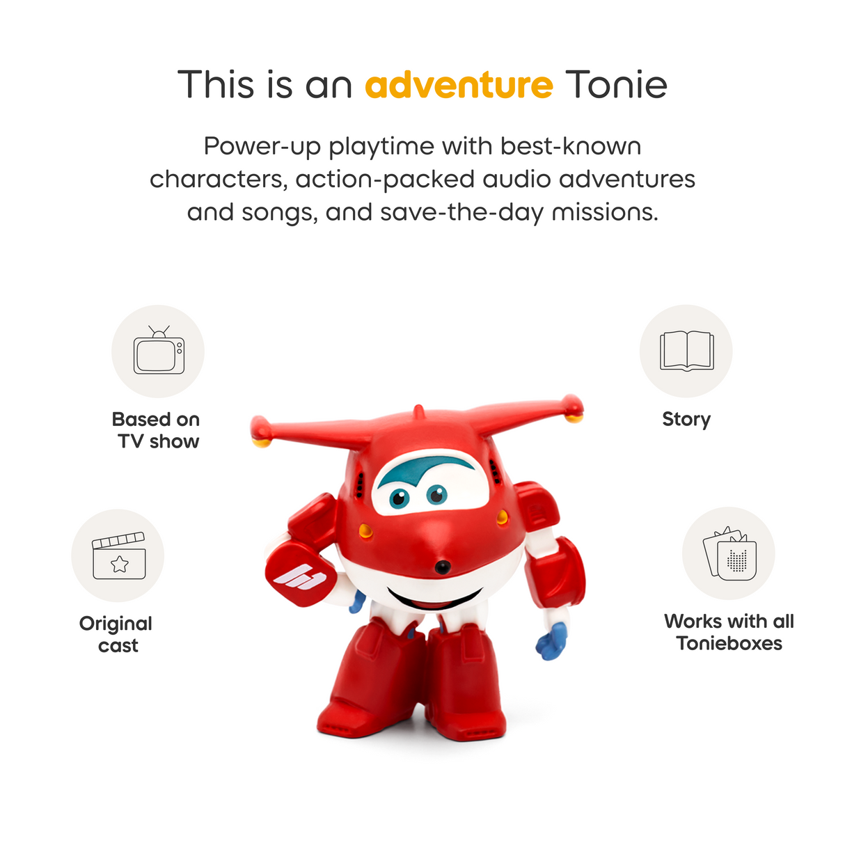 tonies: Super Wings - Jett Tonies Audio Character