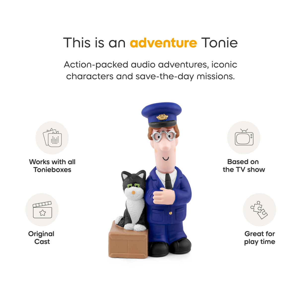 tonies: Postman Pat - Pat & Jess the Cat Tonies Audio Character