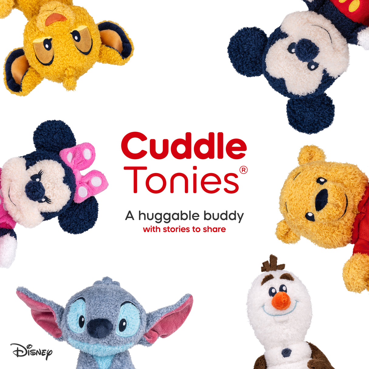 tonies: Tonies Cuddle Plush – Disney Minnie Mouse