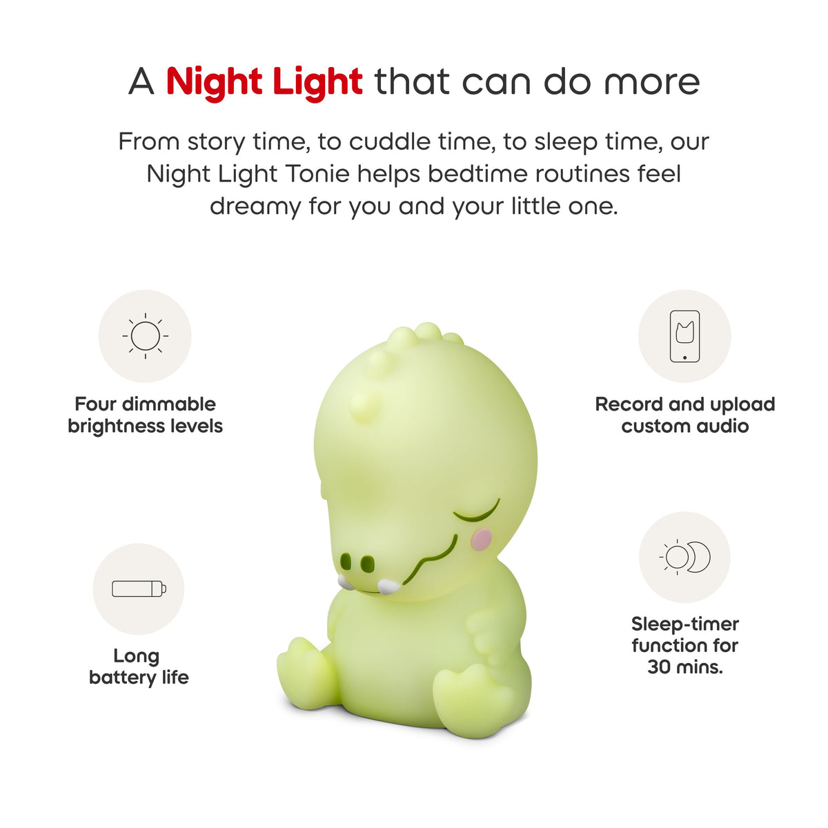 tonies: Sleepy Friends - Sleepy Crocodile Night Light