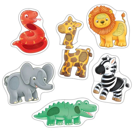 Orchard Toys: Match & Feel 2 Piece Puzzles