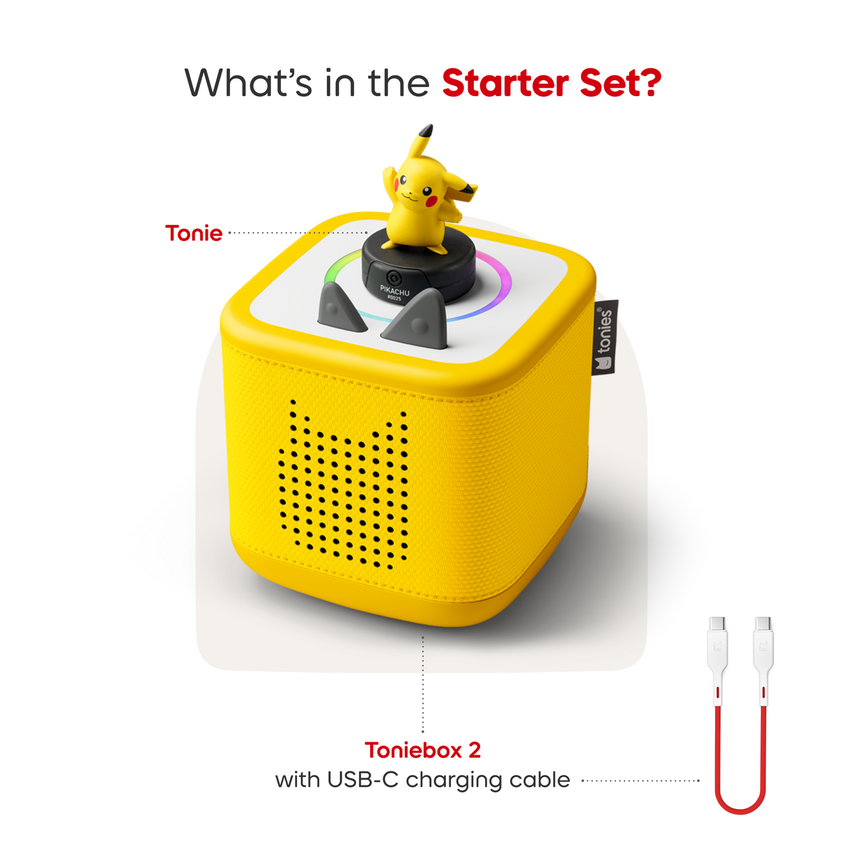 tonies: Toniebox 2 Pokemon Pikachu Starter Set
