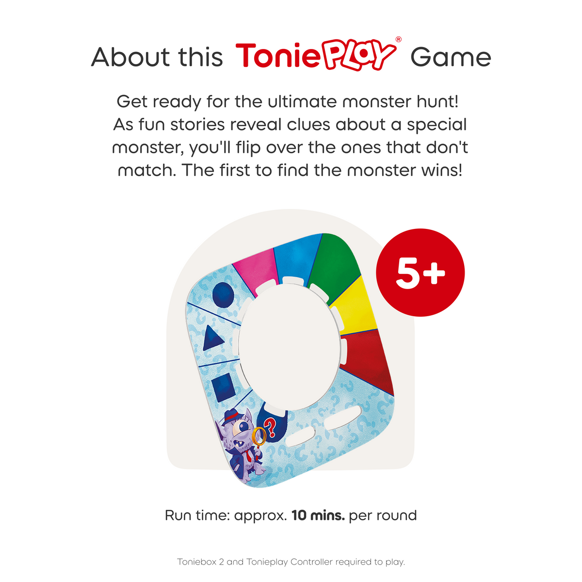 tonies: Tonieplay Hasbro - Guess Who? Monster Mysteries