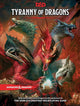 Cover of 'Tyranny of Dragons' for Dungeons & Dragons featuring four dragons.
