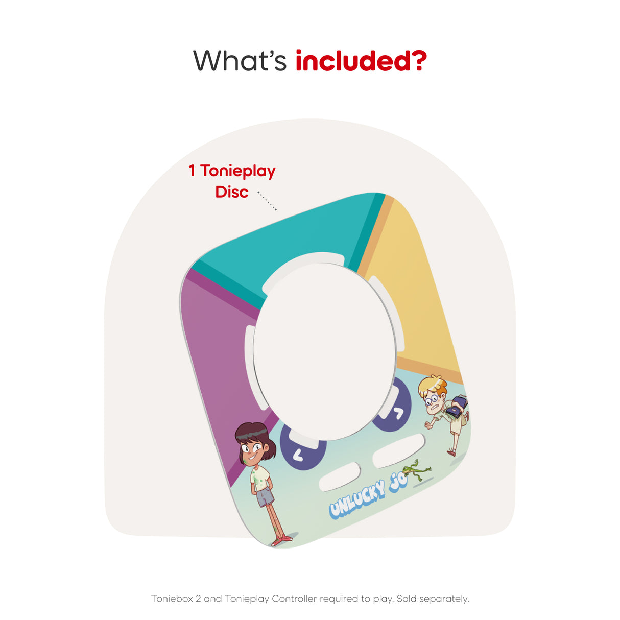 tonies: Tonieplay Unlucky Jo Game