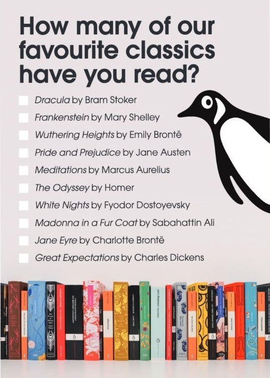 Book Hero x Penguin Reading Challenge Card