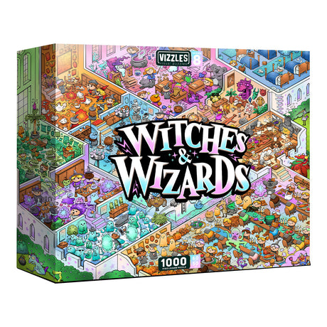 Vizzles Witches and Wizards 1000pc Jigsaw Puzzle