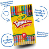 Crayola Twistables Crayons Desk Pack Set 32 Pieces