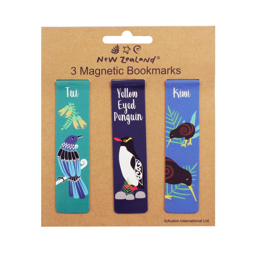 Magnetic Bookmark - Birds of NZ (3 Pack)