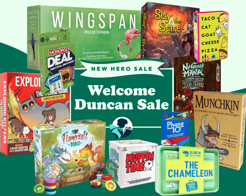 Welcome Duncan Sale