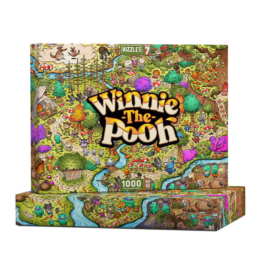 Vizzles Winnie-the-Pooh 1000pc Jigsaw Puzzle