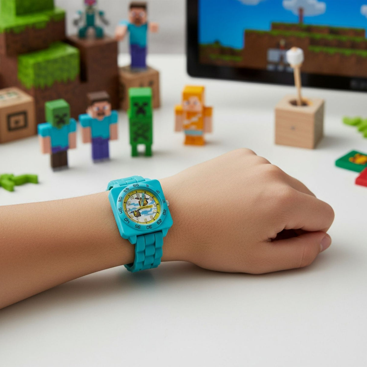 Time Teacher Watch - Minecraft Bee
