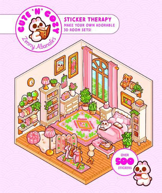 Cute 'n' Cozy Sticker Therapy