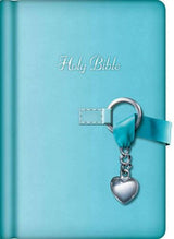 NKJV, Simply Charming Bible, Hardcover, Blue